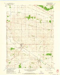 Download a high-resolution, GPS-compatible USGS topo map for Footville, WI (1964 edition)