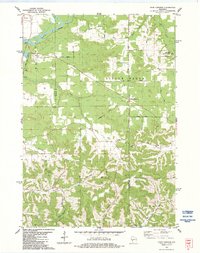 Download a high-resolution, GPS-compatible USGS topo map for Four Corners, WI (1984 edition)