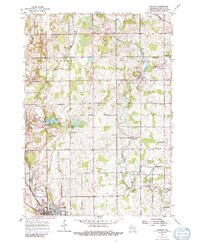 Download a high-resolution, GPS-compatible USGS topo map for Franklin, WI (1991 edition)