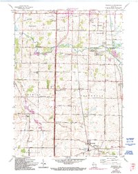 Download a high-resolution, GPS-compatible USGS topo map for Franksville, WI (1994 edition)