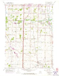 Download a high-resolution, GPS-compatible USGS topo map for Franksville, WI (1972 edition)