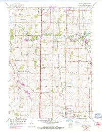 Download a high-resolution, GPS-compatible USGS topo map for Franksville, WI (1991 edition)
