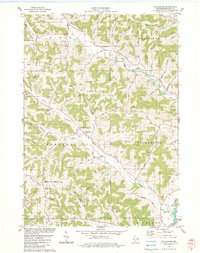 preview thumbnail of historical topo map of Richland County, WI in 1983