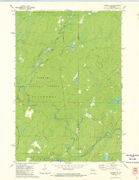 Download a high-resolution, GPS-compatible USGS topo map for Goodman SW, WI (1974 edition)