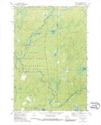 Download a high-resolution, GPS-compatible USGS topo map for Goodman SW, WI (1986 edition)