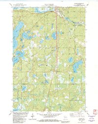 Download a high-resolution, GPS-compatible USGS topo map for Gordon, WI (1982 edition)