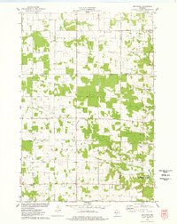 preview thumbnail of historical topo map of St. Croix County, WI in 1975