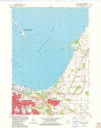 1982 Map of Green Bay East