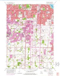 Download a high-resolution, GPS-compatible USGS topo map for Greendale, WI (1977 edition)