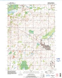 Download a high-resolution, GPS-compatible USGS topo map for Greenville, WI (1996 edition)