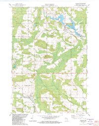 Download a high-resolution, GPS-compatible USGS topo map for Gresham, WI (1982 edition)