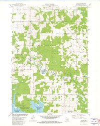 Download a high-resolution, GPS-compatible USGS topo map for Halder, WI (1982 edition)
