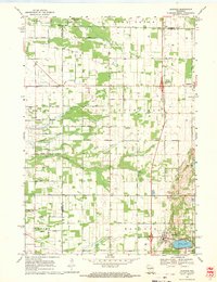 Download a high-resolution, GPS-compatible USGS topo map for Hancock, WI (1971 edition)