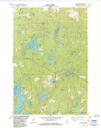Download a high-resolution, GPS-compatible USGS topo map for Hart%20Lake, WI (1984 edition)