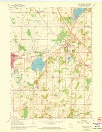 Download a high-resolution, GPS-compatible USGS topo map for Hartford East, WI (1973 edition)