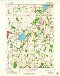 Download a high-resolution, GPS-compatible USGS topo map for Hartford East, WI (1964 edition)