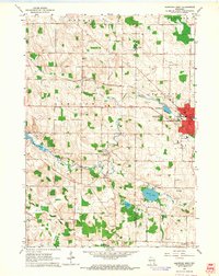 Download a high-resolution, GPS-compatible USGS topo map for Hartford West, WI (1964 edition)