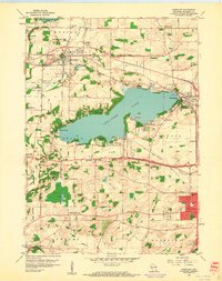 Download a high-resolution, GPS-compatible USGS topo map for Hartland, WI (1961 edition)