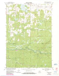 Download a high-resolution, GPS-compatible USGS topo map for Hatfield%20NE, WI (1985 edition)
