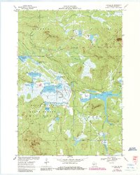 Download a high-resolution, GPS-compatible USGS topo map for Hatfield SE, WI (1985 edition)