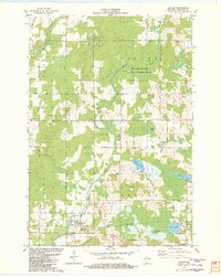 Download a high-resolution, GPS-compatible USGS topo map for Hatley, WI (1982 edition)
