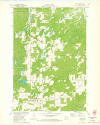 Download a high-resolution, GPS-compatible USGS topo map for Hawkins, WI (1973 edition)