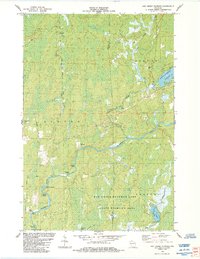 Download a high-resolution, GPS-compatible USGS topo map for Hay Creek Flowage, WI (1984 edition)