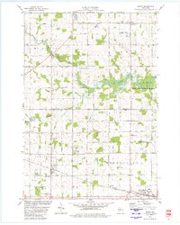 Download a high-resolution, GPS-compatible USGS topo map for Hewitt, WI (1980 edition)