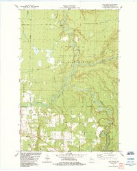Download a high-resolution, GPS-compatible USGS topo map for High Bridge, WI (1984 edition)