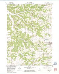 Download a high-resolution, GPS-compatible USGS topo map for Highland West, WI (1983 edition)