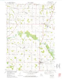 Download a high-resolution, GPS-compatible USGS topo map for Hilbert, WI (1977 edition)