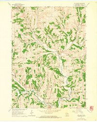 Download a high-resolution, GPS-compatible USGS topo map for Hollandale, WI (1964 edition)