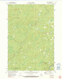 Download a high-resolution, GPS-compatible USGS topo map for Ingram NW, WI (1990 edition)
