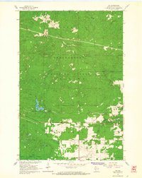 preview thumbnail of historical topo map of Bayfield County, WI in 1964
