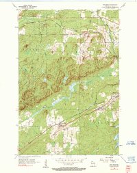 Download a high-resolution, GPS-compatible USGS topo map for Iron%20Belt, WI (1990 edition)