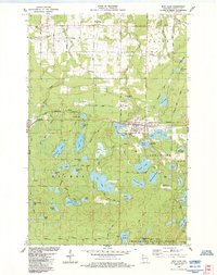 Download a high-resolution, GPS-compatible USGS topo map for Iron%20Lake, WI (1984 edition)