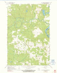 Download a high-resolution, GPS-compatible USGS topo map for Iron Mountain SW, WI (1990 edition)