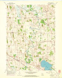 Download a high-resolution, GPS-compatible USGS topo map for Ixonia, WI (1972 edition)