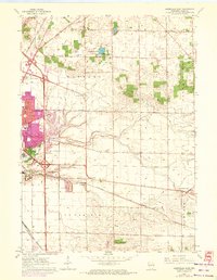 Download a high-resolution, GPS-compatible USGS topo map for Janesville East, WI (1972 edition)