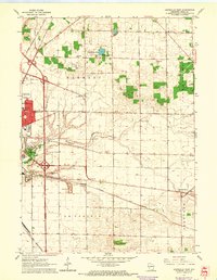 Download a high-resolution, GPS-compatible USGS topo map for Janesville East, WI (1964 edition)