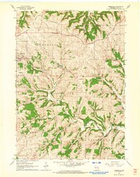 Download a high-resolution, GPS-compatible USGS topo map for Jonesdale, WI (1964 edition)