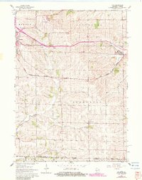 Download a high-resolution, GPS-compatible USGS topo map for Juda, WI (1983 edition)
