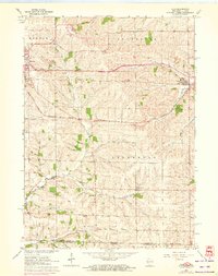Download a high-resolution, GPS-compatible USGS topo map for Juda, WI (1972 edition)