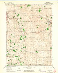 Download a high-resolution, GPS-compatible USGS topo map for Juda, WI (1964 edition)