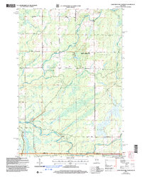 preview thumbnail of historical topo map of Price County, WI in 2005