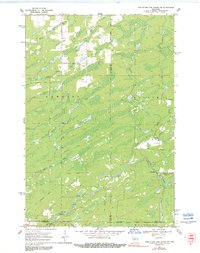 preview thumbnail of historical topo map of Rusk County, WI in 1970