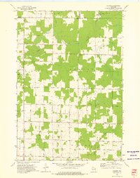 preview thumbnail of historical topo map of Marathon County, WI in 1973