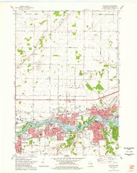 Download a high-resolution, GPS-compatible USGS topo map for Kaukauna, WI (1978 edition)