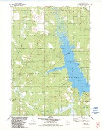 Download a high-resolution, GPS-compatible USGS topo map for Kelly, WI (1984 edition)