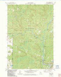 Download a high-resolution, GPS-compatible USGS topo map for Keshena, WI (1983 edition)